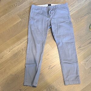 J. Crew Men's Gray Slim Chinos